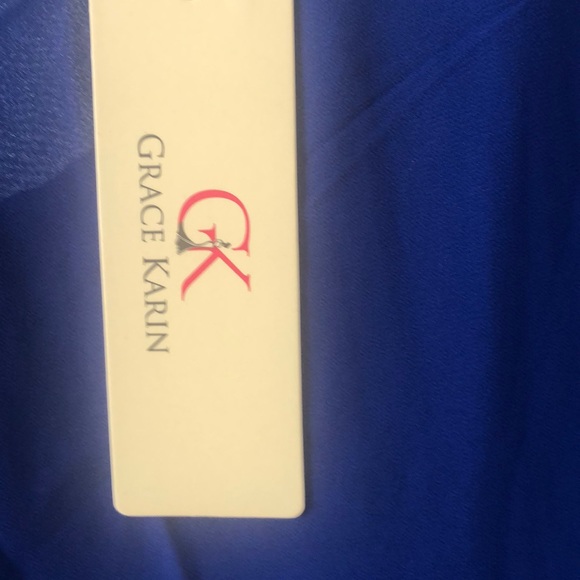 100% polyester lined dress flutter sleeves XL - Picture 2 of 5